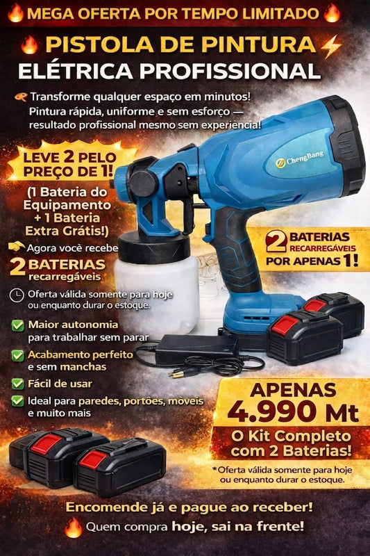Maquina de Pintura- Com 2 baterias